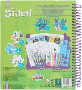 Cărți de colorat și activități cu Stitch