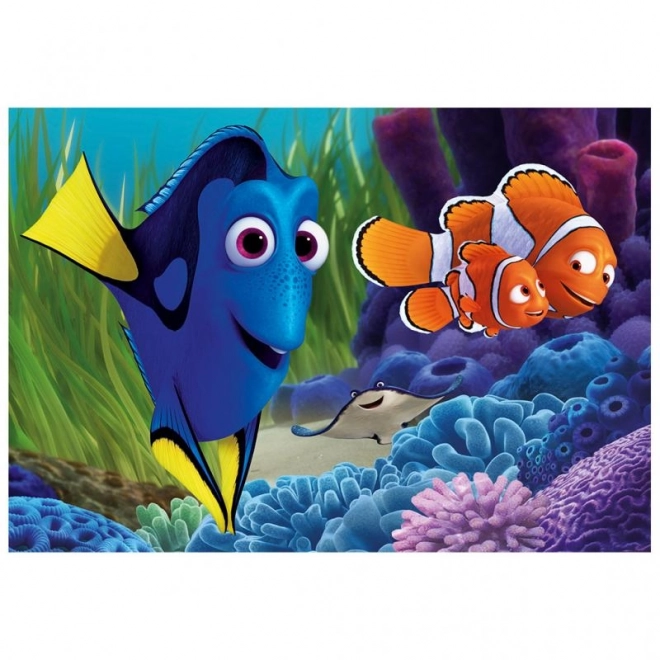 Puzzle cu Dory - Căutarea lui Dory 2x77 piese