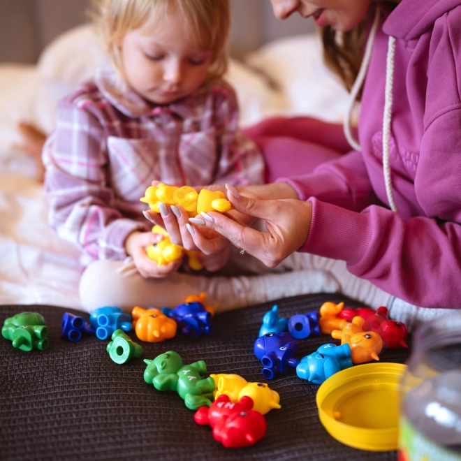 Figurine Montessori Unicorn Dopasuj Literki