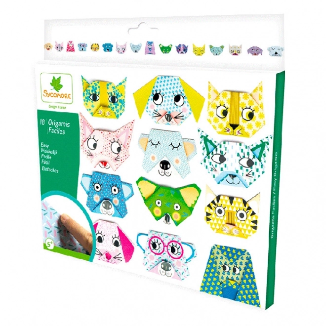 Set creativ de origami pentru copii - Animale