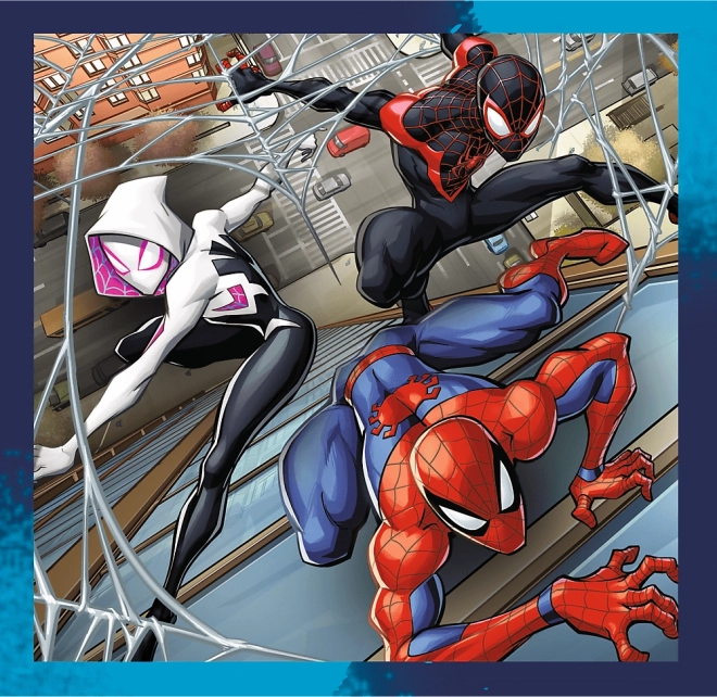 Puzzle 3 în 1 Spider-Man Prieteni Arachinoizi