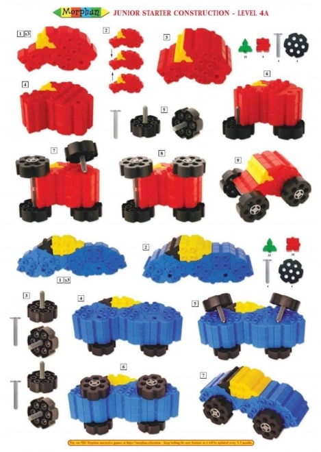 Set mini vehicule de construcție Morphun