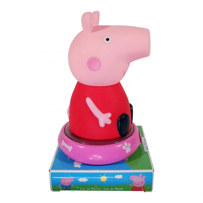 Lampa de noapte cu figurina Peppa Pig