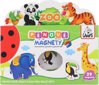 Magnete din spumă Zoo pentru copii