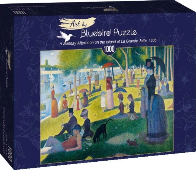 Puzzle Bluebird duminica după-amiază pe insula La Grande Jatte 1000 piese