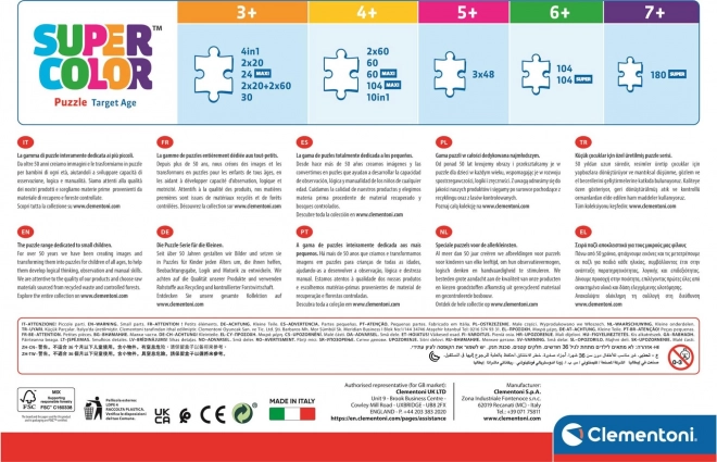 Puzzle Clementoni Maxi prieteni drăguți 104 piese