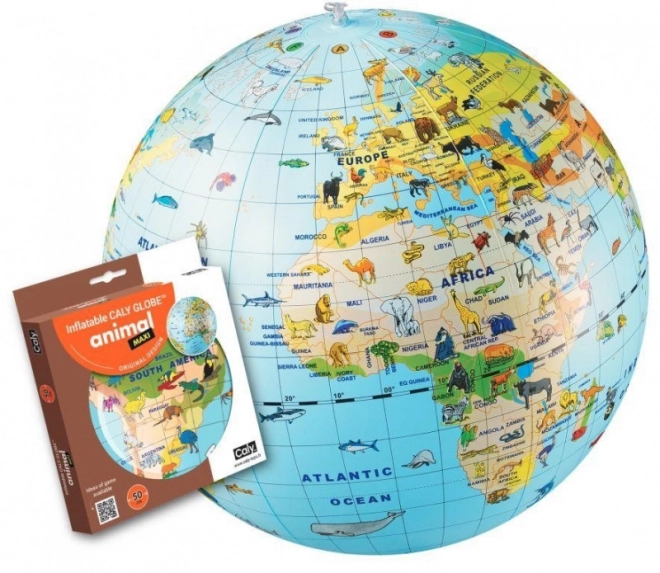 Minge Caly Globus 50 cm - Animale