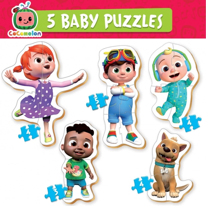 Puzzle Educa Baby Cocomelon 5-in-1