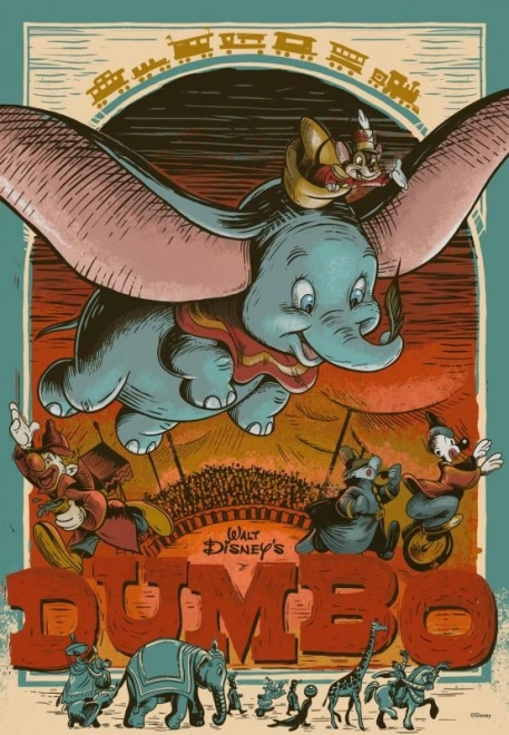 Puzzle Dumbo aniversar 300 piese