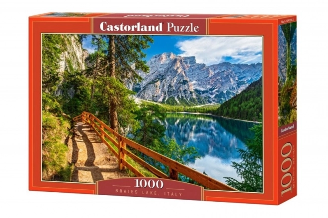 Puzzle lacul Braies Italia 1000 piese