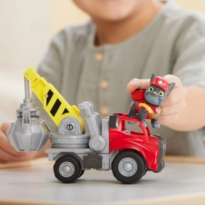 Vehicul Paw Patrol Rubble echipa Macara