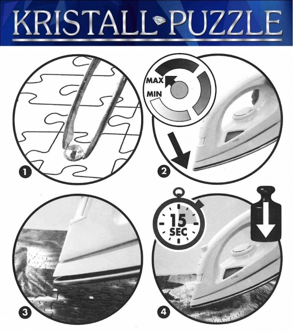 Puzzle Descoperă Lumea cu Cristale Swarovski 1000 Piese