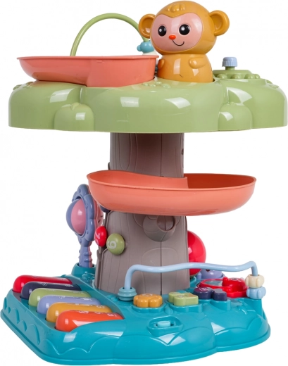 Tobogan în spirală pentru bile