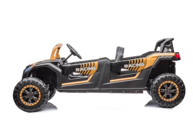 Mașinuță Electrică pentru Copii Buggy 4x4 24V Aurie