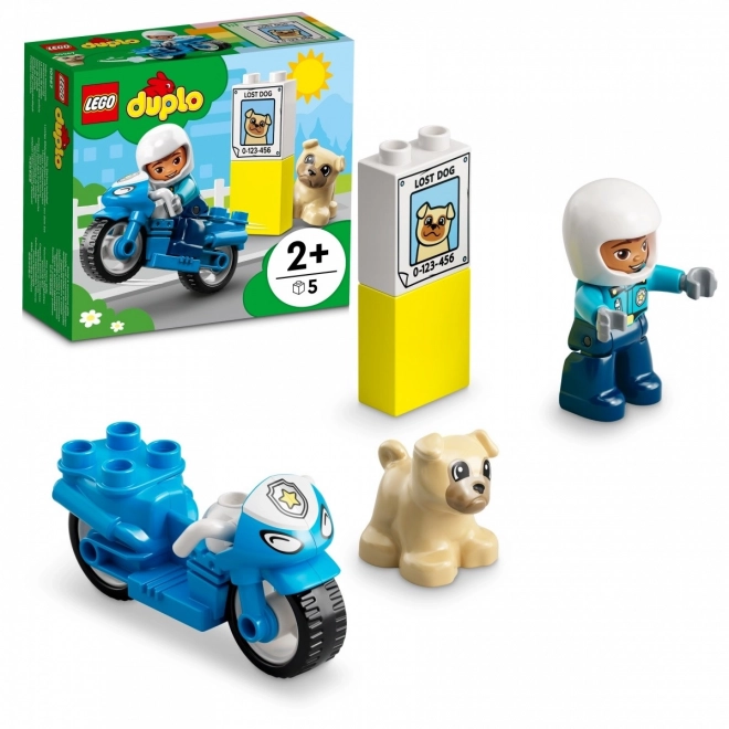 Motocicletă poliție LEGO DUPLO Town