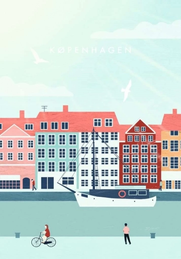 Ravensburger Puzzle Moment: Copenhaga 300 piese