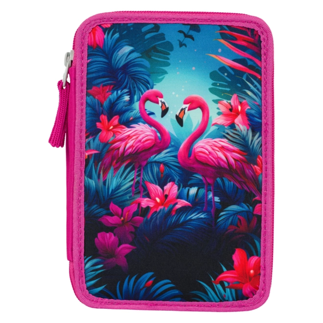 Design stilat cu flamingo