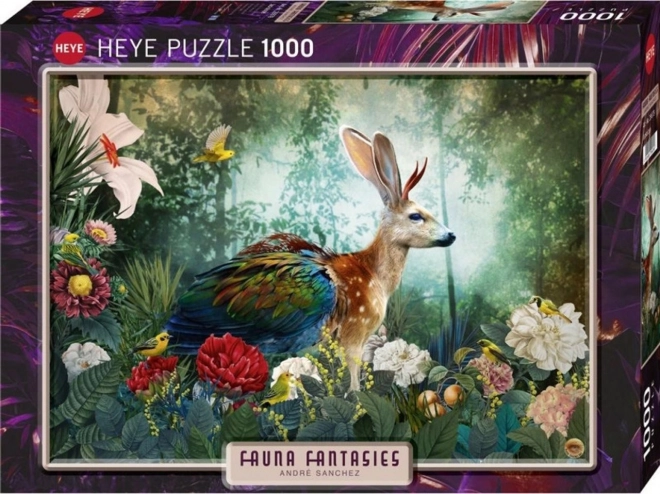 Puzzle HEYE Fauna Fantasies Zajdalen 1000 Piese