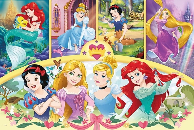 Puzzle maxi TREFL cu prințesele Disney 24 piese