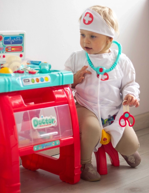 Costum asistentă cu bonetă
