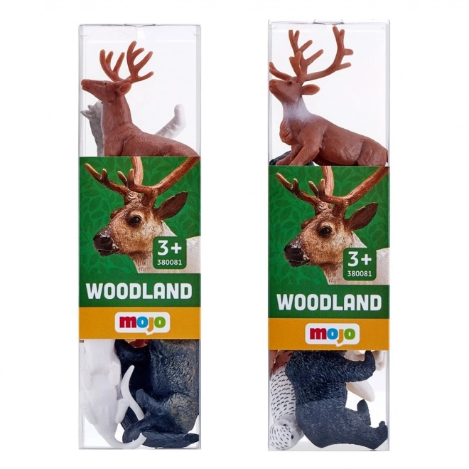 Mojo mini lumea animalelor sălbatice - set de figurine