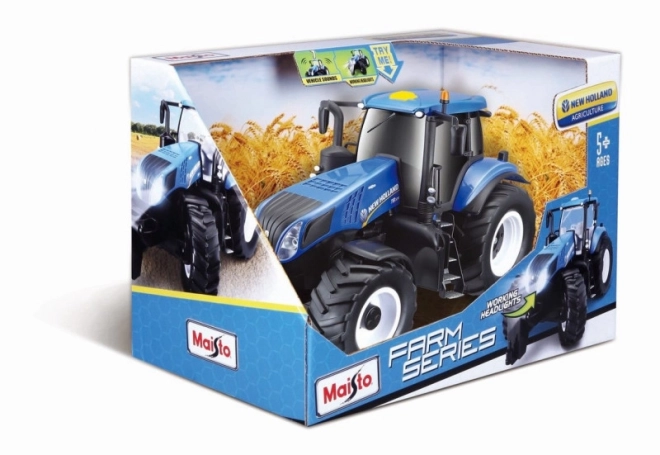 Tractor New Holland cu lumini și sunet