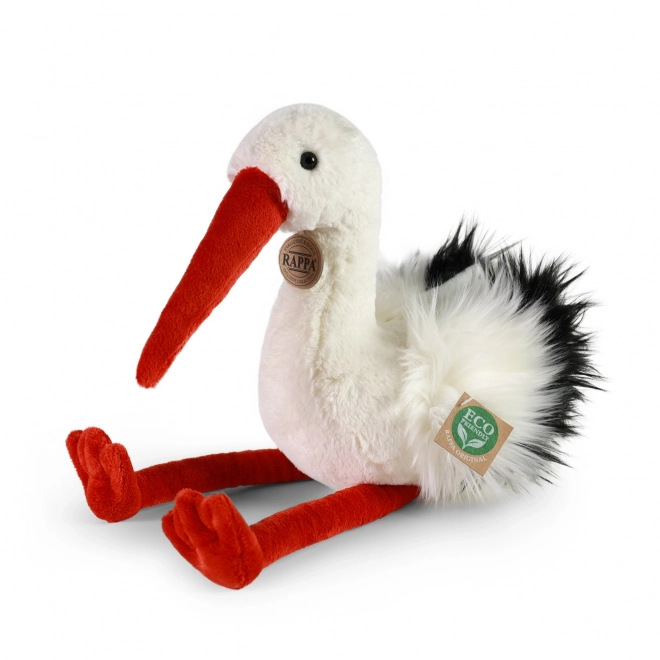 Stârc de pluș ECO-FRIENDLY 39 cm