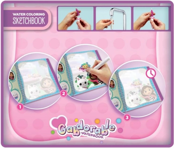 Gabby's Dollhouse Carte de Apă Magică