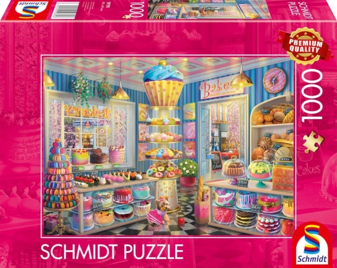 Puzzle Schmidt brutărie colorată 1000 piese