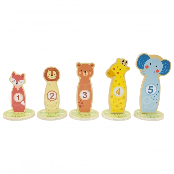 Joc de îndemânare cu cercuri Tooky Toy