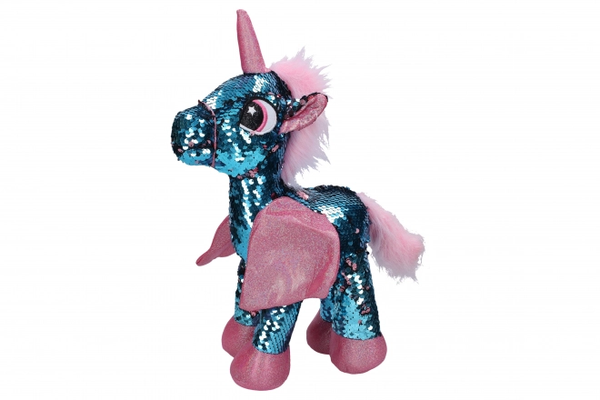 Unicorn cu paiete 28 cm