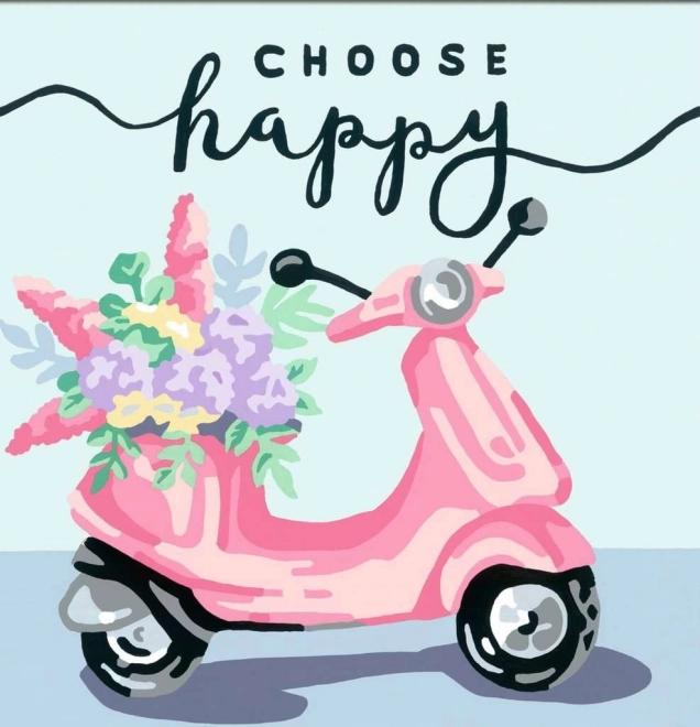 Kitul artistic CreArt - Choose Happy