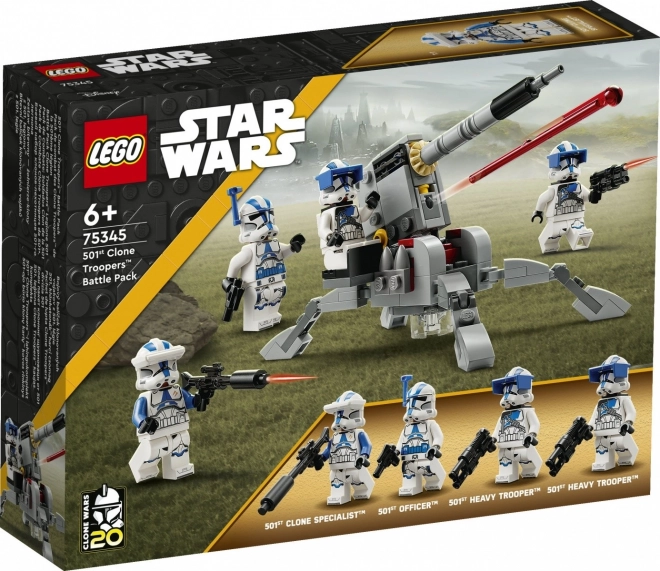 Set de luptă Soldații Cloni din Legiunea 501 LEGO Star Wars