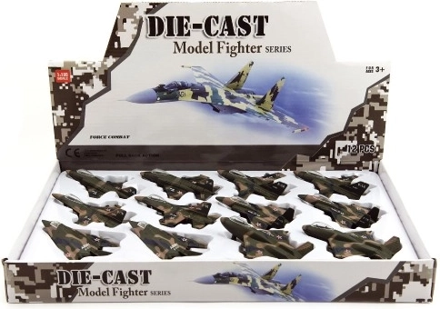 Set de 12 avioane de vânătoare realiste