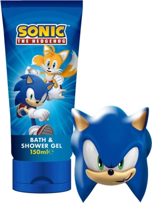 Set cadou Sonic gel de duș și spumă de baie 150 ml cu jucărie stropitoare