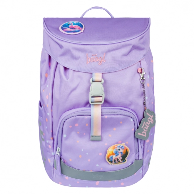 Set original BAAGL cu animale de companie: rucsac, penar, pungă