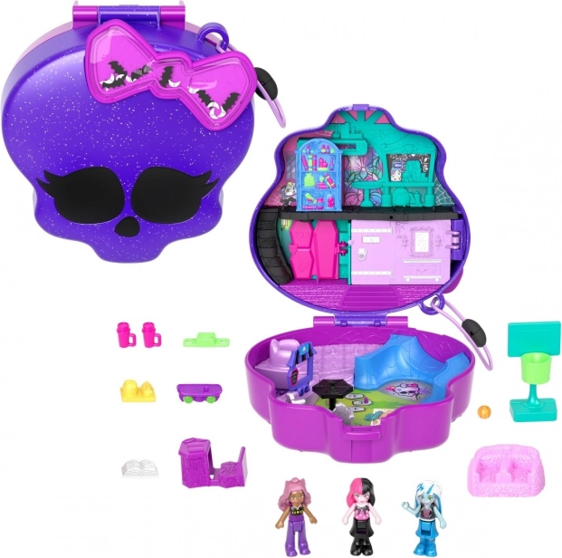 Set compact Polly Pocket și Monster High
