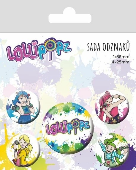 Set de insigne Lollipopz