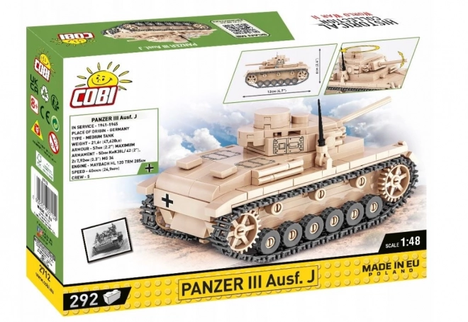 set de construcție tanc Panzer III