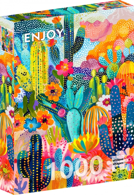 Puzzle Lumea cactusului 1000 de piese