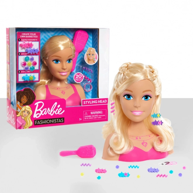 Barbie cap blond pentru stilizare