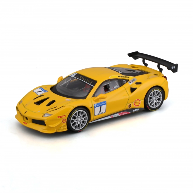 Model mașină Bburago Ferrari Racing 488 Challenge