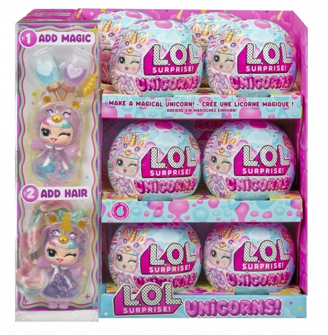 Păpușă L.O.L. Surprise Unicorn Tots Display 12 bucăți