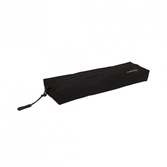 Etui pentru creioane cu bandă elastică VERDE negru