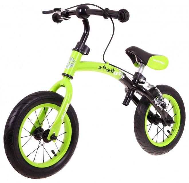 Bicicletă fără pedale Boomerang SporTrike verde