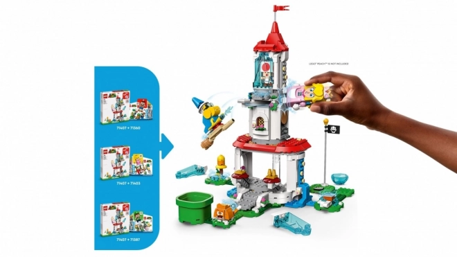 Lego Super Mario - Cat Peach și turnul de gheață - set de extindere
