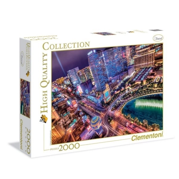 Puzzle Las Vegas 2000 piese Clementoni