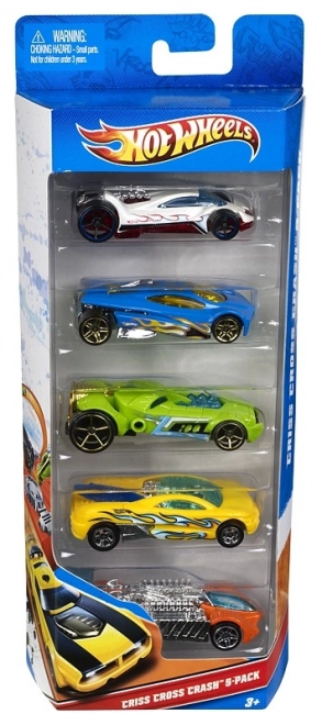 Set de 5 mașinuțe tematica Hot Wheels