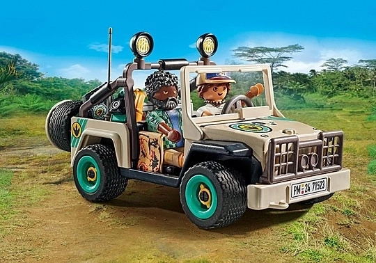 Set de figurine Dinozauri - Tabăra de cercetare PLAYMOBIL