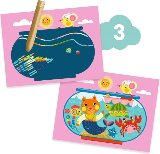 Set de activități creative pentru copii de la Djeco